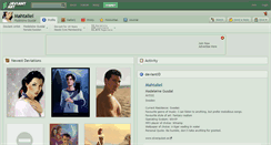 Desktop Screenshot of mahtaliel.deviantart.com