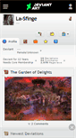 Mobile Screenshot of la-sfinge.deviantart.com