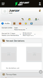Mobile Screenshot of juanzor.deviantart.com