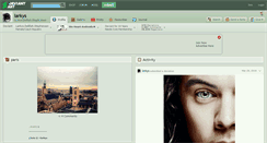 Desktop Screenshot of larkys.deviantart.com
