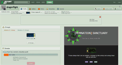 Desktop Screenshot of dragonflight.deviantart.com