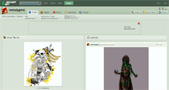 Desktop Screenshot of melodygrint.deviantart.com