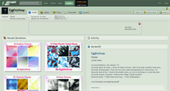 Desktop Screenshot of eggdrpsoup.deviantart.com