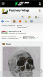 Mobile Screenshot of feathery-wings.deviantart.com