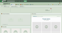 Desktop Screenshot of fatfetishlover.deviantart.com