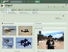 Tablet Screenshot of dtrigger05.deviantart.com