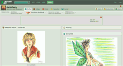 Desktop Screenshot of darkkfaery.deviantart.com