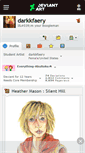 Mobile Screenshot of darkkfaery.deviantart.com