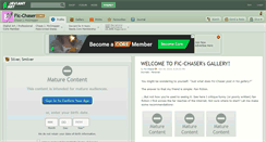 Desktop Screenshot of fic-chaser.deviantart.com