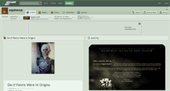 Desktop Screenshot of equinexus.deviantart.com