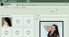 Desktop Screenshot of darling-nicki.deviantart.com
