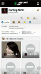 Mobile Screenshot of darling-nicki.deviantart.com