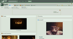 Desktop Screenshot of plusxd.deviantart.com