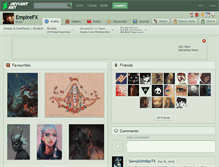 Tablet Screenshot of empirefx.deviantart.com