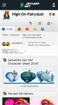 Mobile Screenshot of high-on-fairydust.deviantart.com