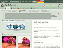 Tablet Screenshot of high-on-fairydust.deviantart.com