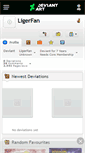 Mobile Screenshot of ligerfan.deviantart.com
