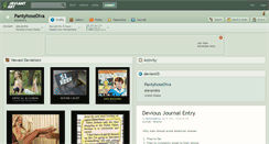 Desktop Screenshot of pantyhosediva.deviantart.com