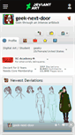 Mobile Screenshot of geek-next-door.deviantart.com
