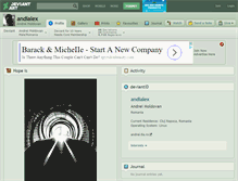 Tablet Screenshot of andialex.deviantart.com