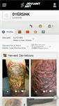 Mobile Screenshot of dyersink.deviantart.com