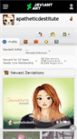 Mobile Screenshot of apatheticdestitute.deviantart.com