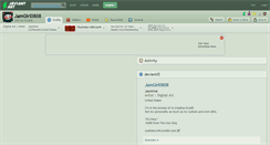 Desktop Screenshot of jamgirl0808.deviantart.com