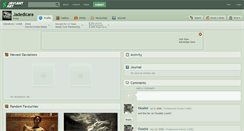 Desktop Screenshot of jadedicara.deviantart.com