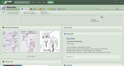 Desktop Screenshot of nina-starr.deviantart.com