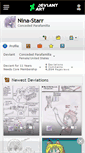 Mobile Screenshot of nina-starr.deviantart.com