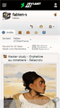 Mobile Screenshot of fabien-s.deviantart.com