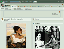 Tablet Screenshot of fabien-s.deviantart.com