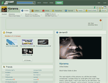Tablet Screenshot of hjoranna.deviantart.com