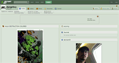 Desktop Screenshot of djangelboy.deviantart.com