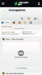 Mobile Screenshot of kissingdaisies.deviantart.com