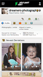 Mobile Screenshot of dreamers-photography.deviantart.com