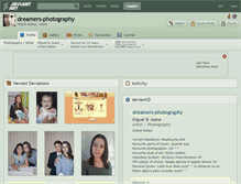 Tablet Screenshot of dreamers-photography.deviantart.com