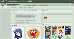 Desktop Screenshot of nintendo-fans-group.deviantart.com