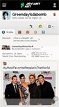 Mobile Screenshot of greendayisdabomb.deviantart.com