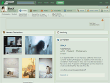 Tablet Screenshot of blocx.deviantart.com