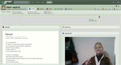 Desktop Screenshot of black--squirrel.deviantart.com