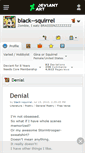 Mobile Screenshot of black--squirrel.deviantart.com