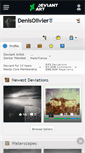 Mobile Screenshot of denisolivier.deviantart.com