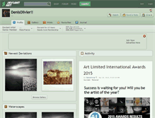 Tablet Screenshot of denisolivier.deviantart.com