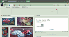 Desktop Screenshot of fore-f.deviantart.com