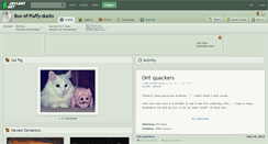 Desktop Screenshot of box-of-fluffy-ducks.deviantart.com