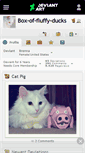 Mobile Screenshot of box-of-fluffy-ducks.deviantart.com