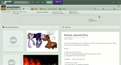 Desktop Screenshot of mimzythefairy.deviantart.com