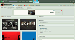 Desktop Screenshot of ahmed-khalil.deviantart.com
