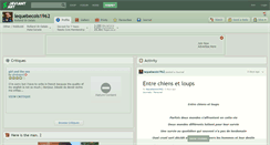 Desktop Screenshot of lequebecois1962.deviantart.com
